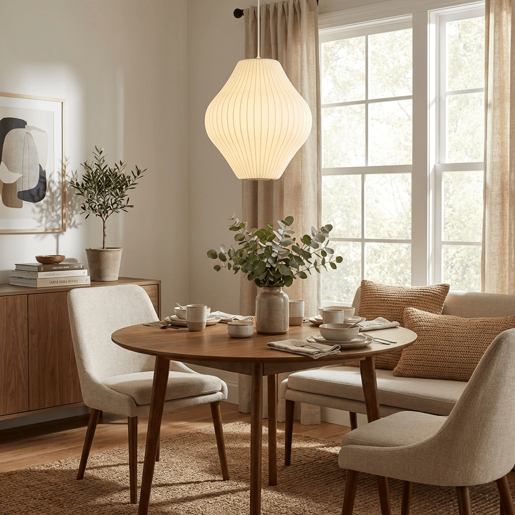 Crisscross Bubble Pendant Light