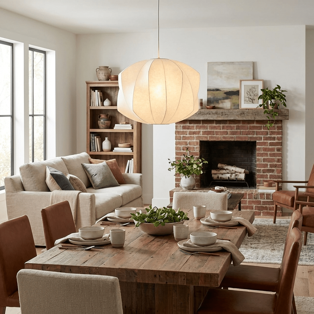Crisscross Bubble Pendant Light