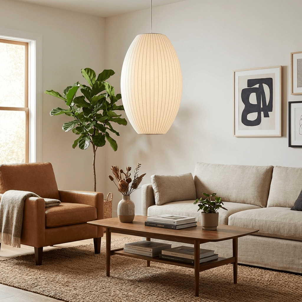 Crisscross Bubble Pendant Light