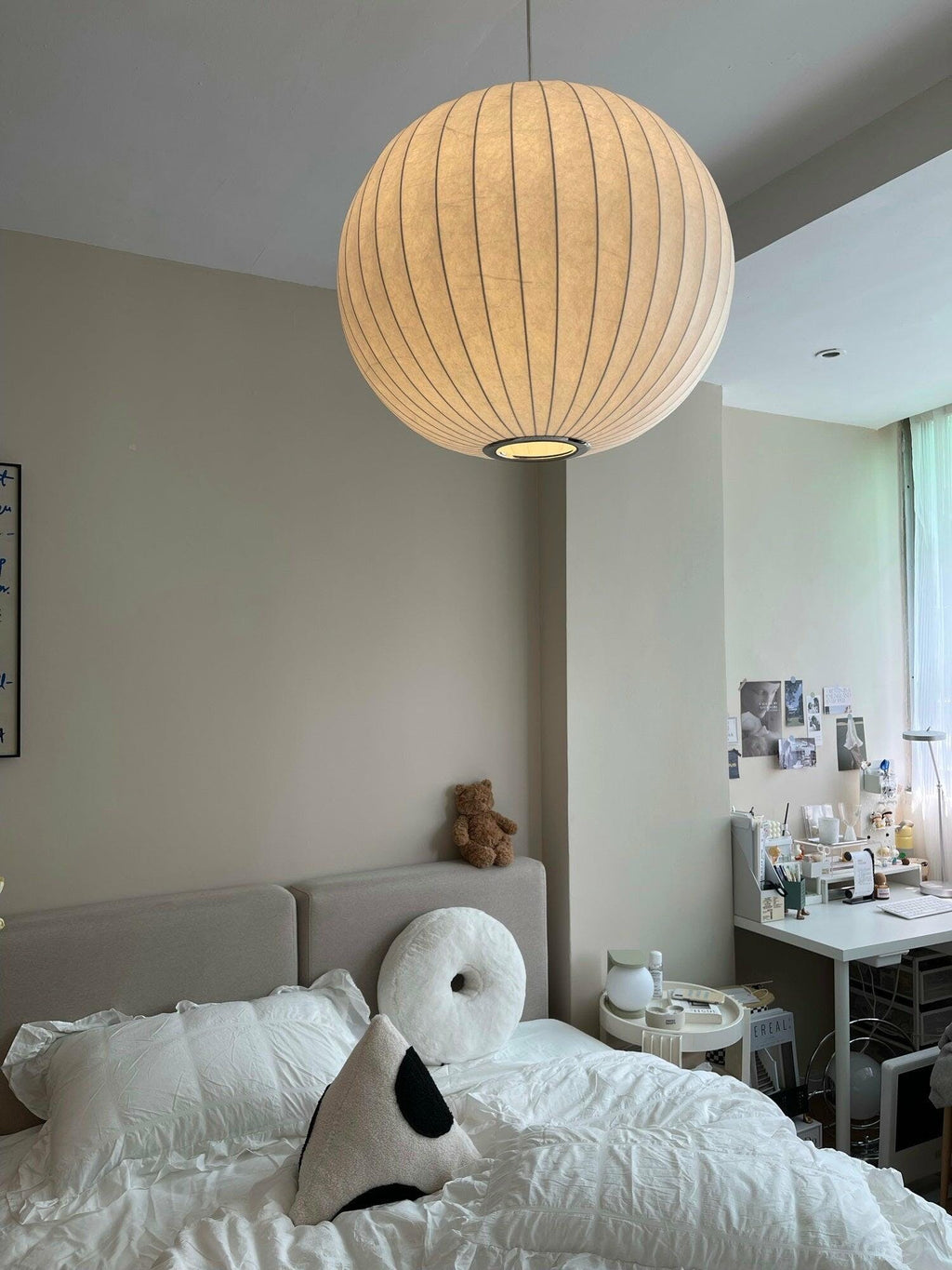 Crisscross Bubble Pendant Light