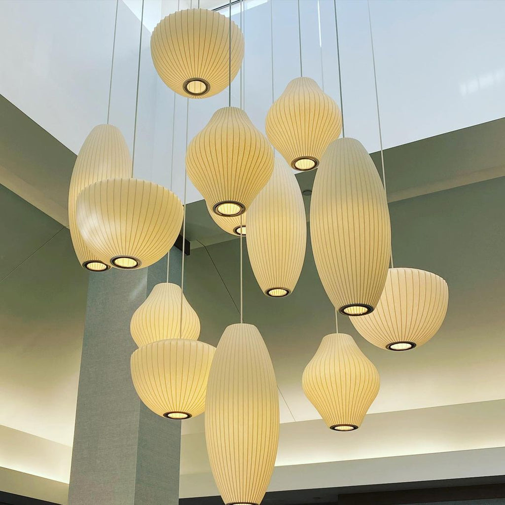 Crisscross Bubble Pendant Light