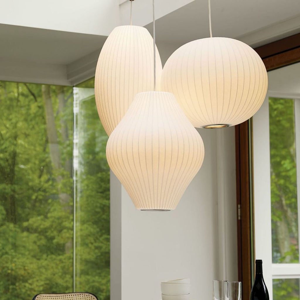 Crisscross Bubble Pendant Light