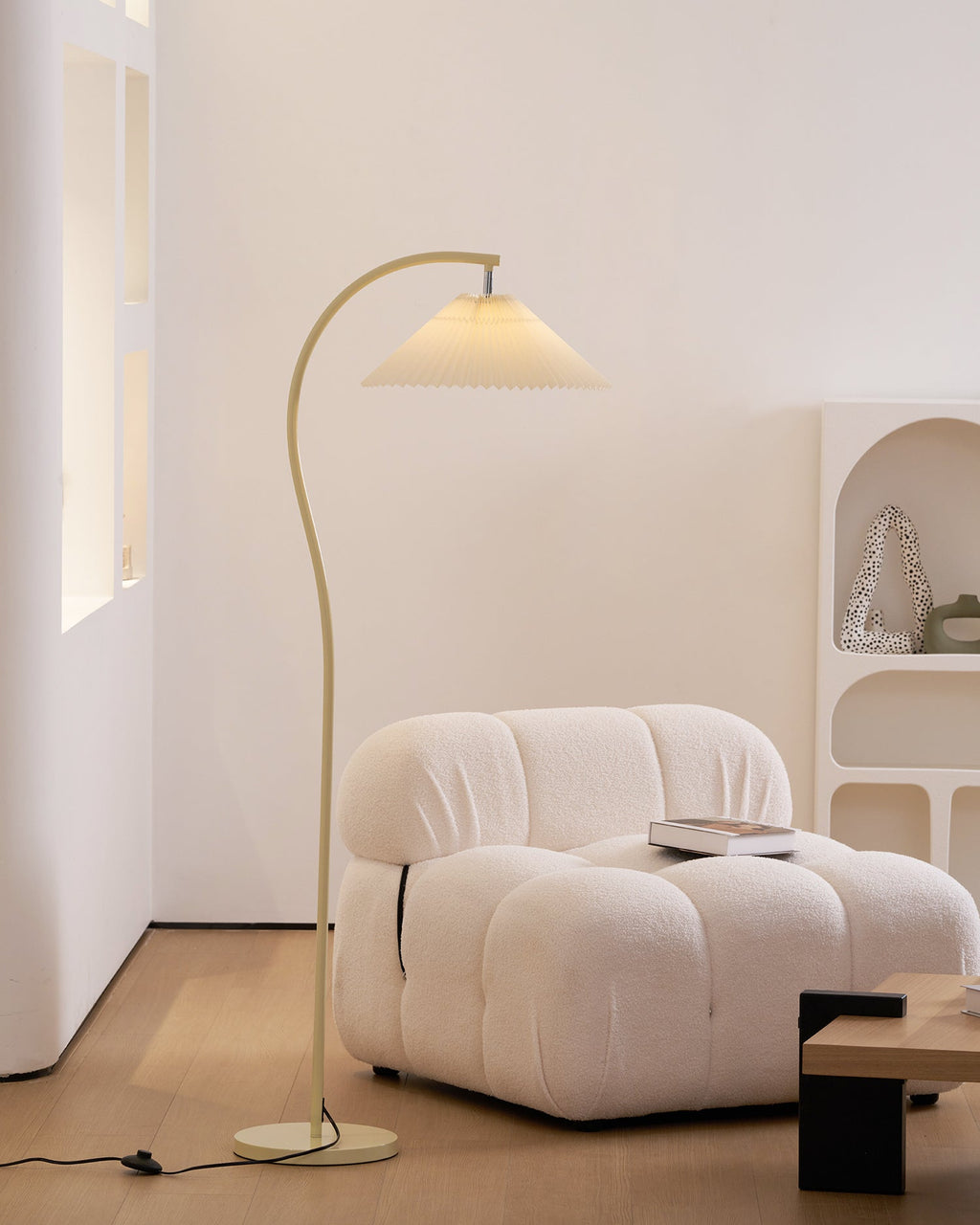 Crescini Pleated Floor Lamp