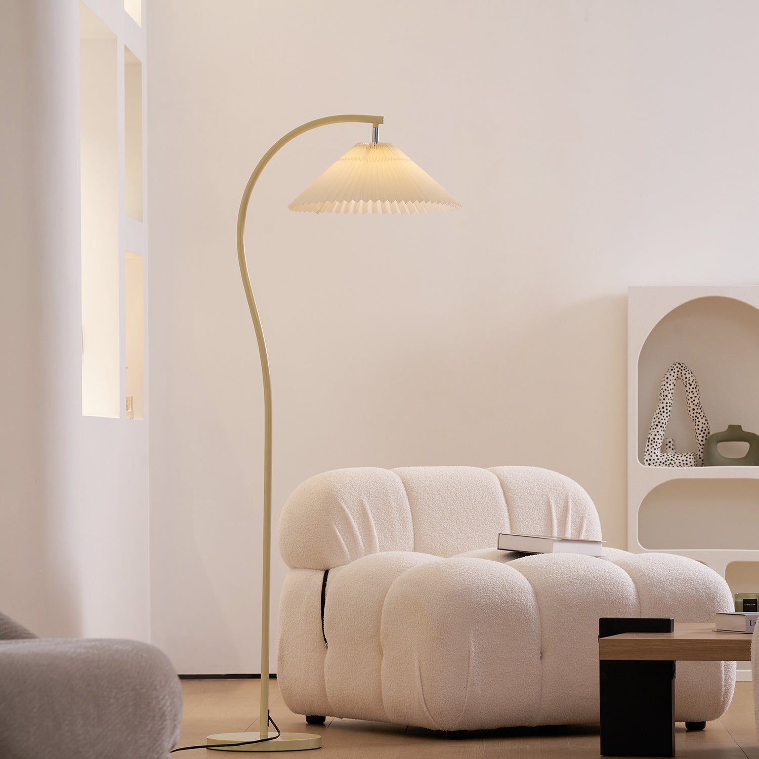 Crescini Pleated Floor Lamp