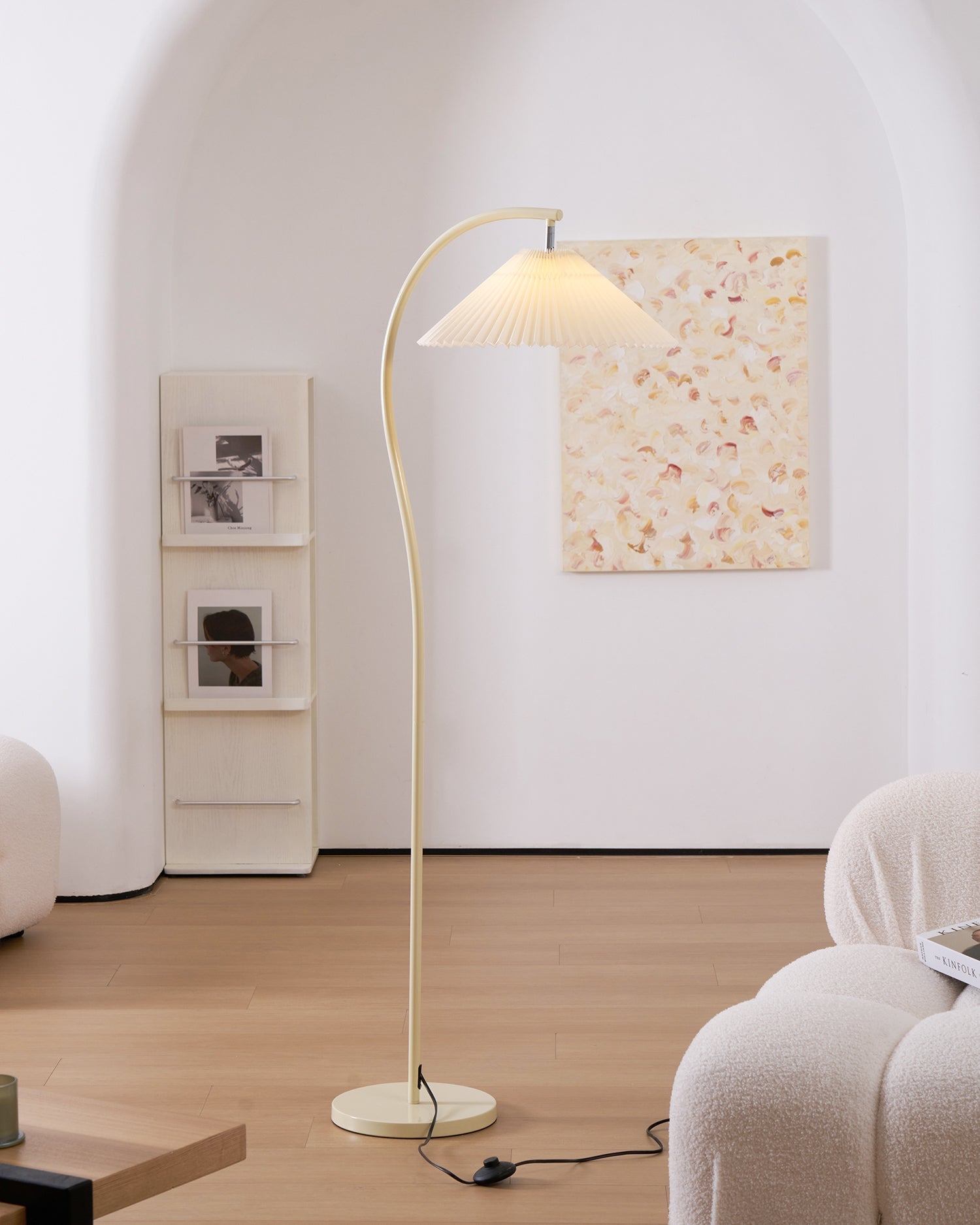 Crescini Pleated Floor Lamp
