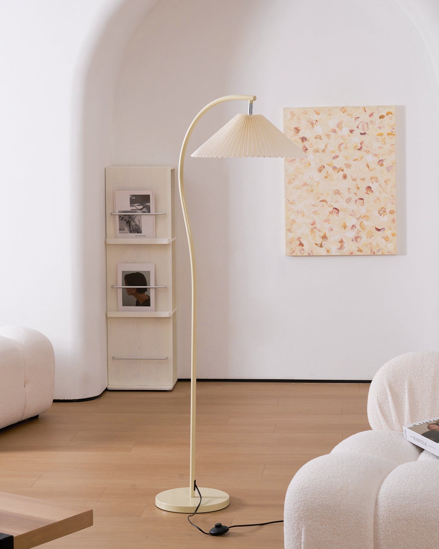 Crescini Pleated Floor Lamp