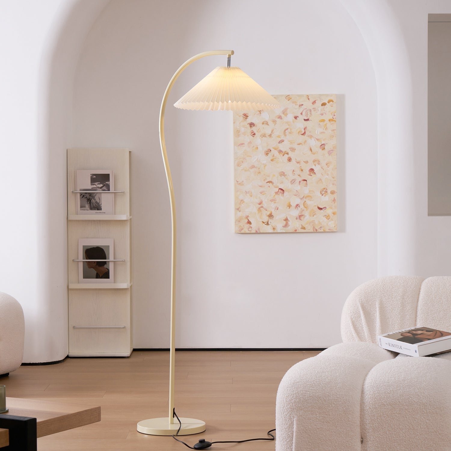 Crescini Pleated Floor Lamp
