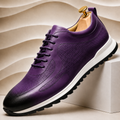 Lussu Cowhide Leather Sneakers