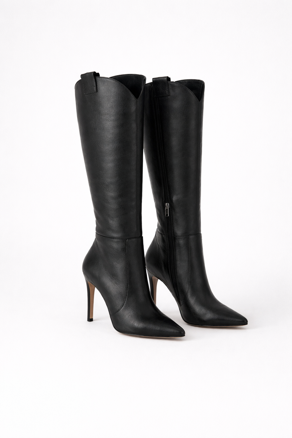 Vivienne | Women Knee High Heeled Boots