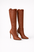 Vivienne | Women Knee High Heeled Boots