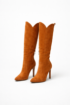 Vivienne | Women Knee High Heeled Boots