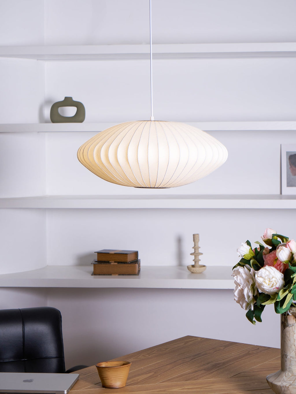 Crisscross Bubble Pendant Light