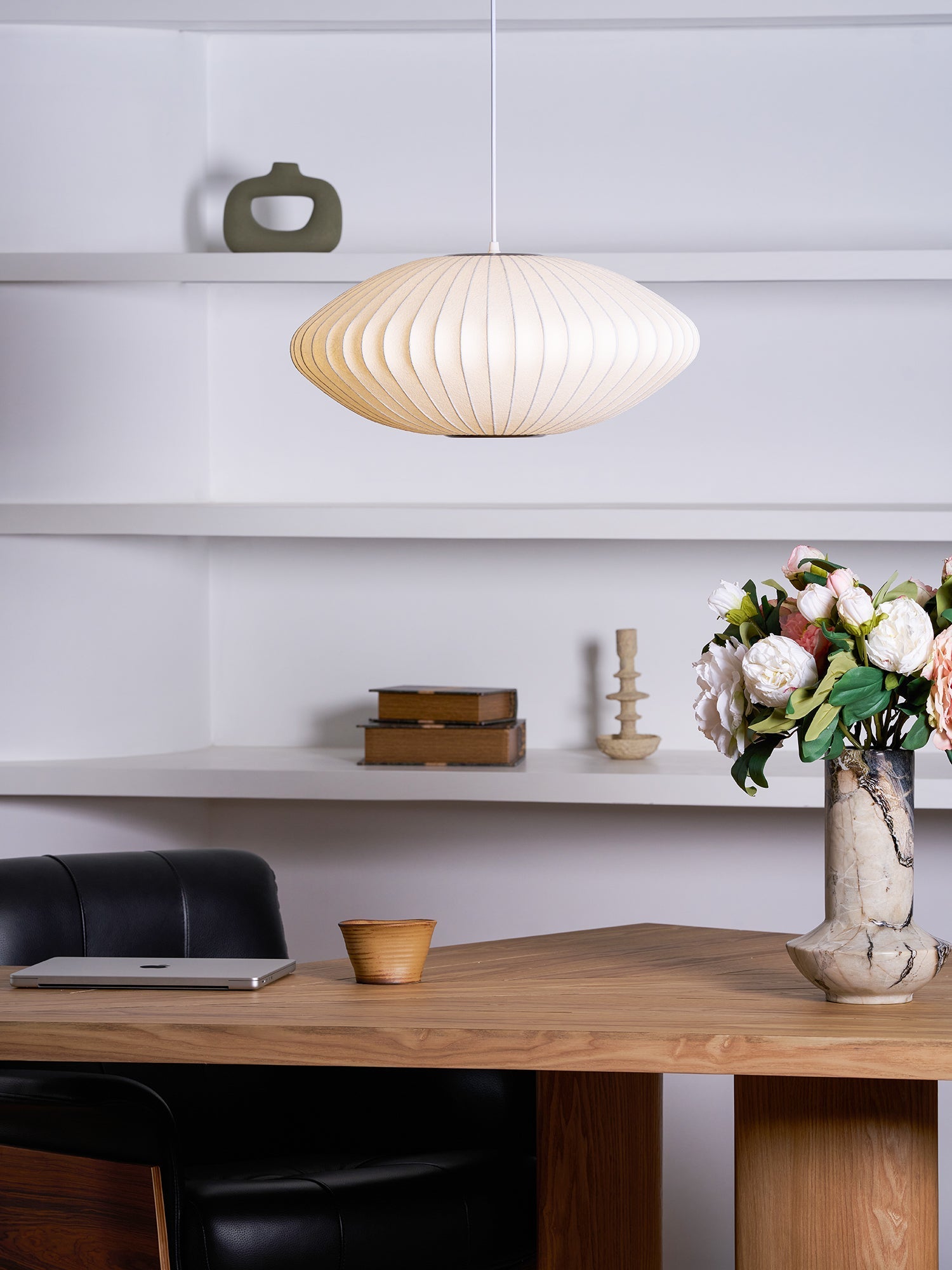 Crisscross Bubble Pendant Light