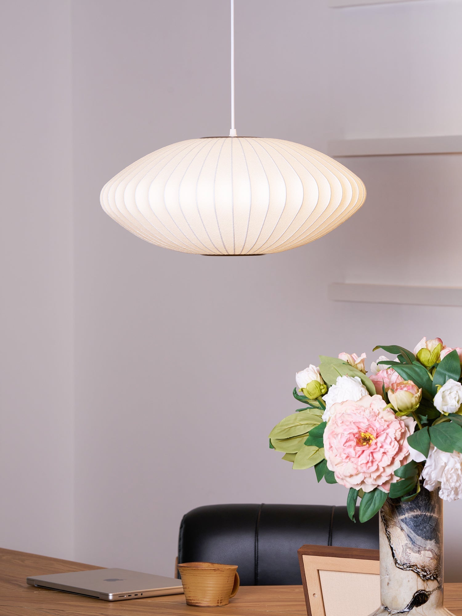 Crisscross Bubble Pendant Light