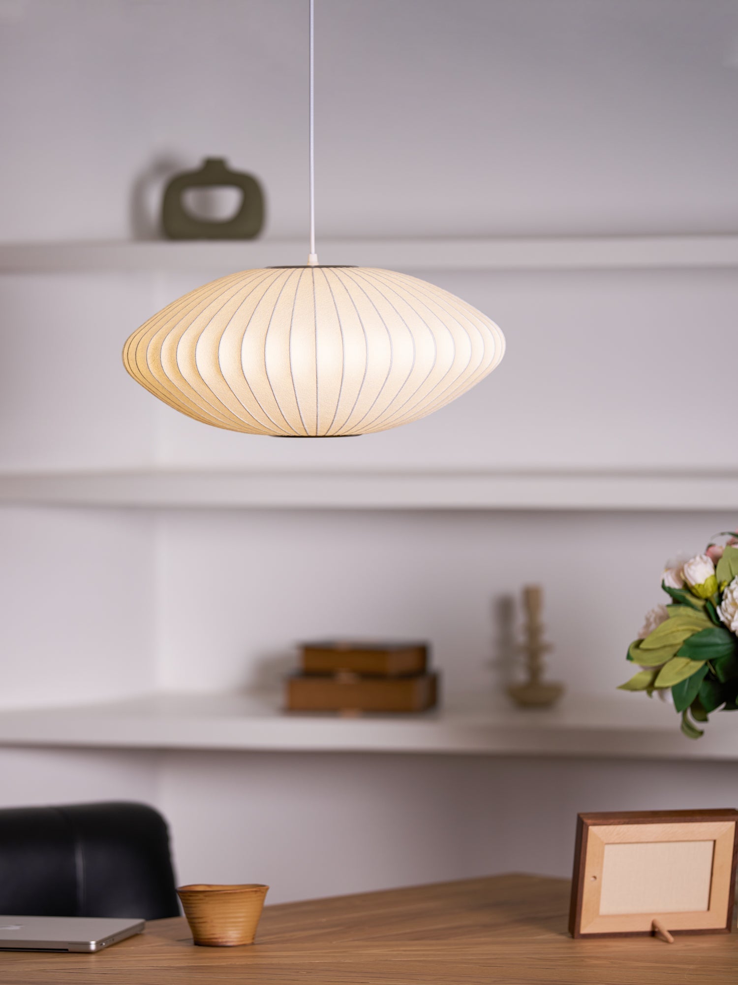 Crisscross Bubble Pendant Light