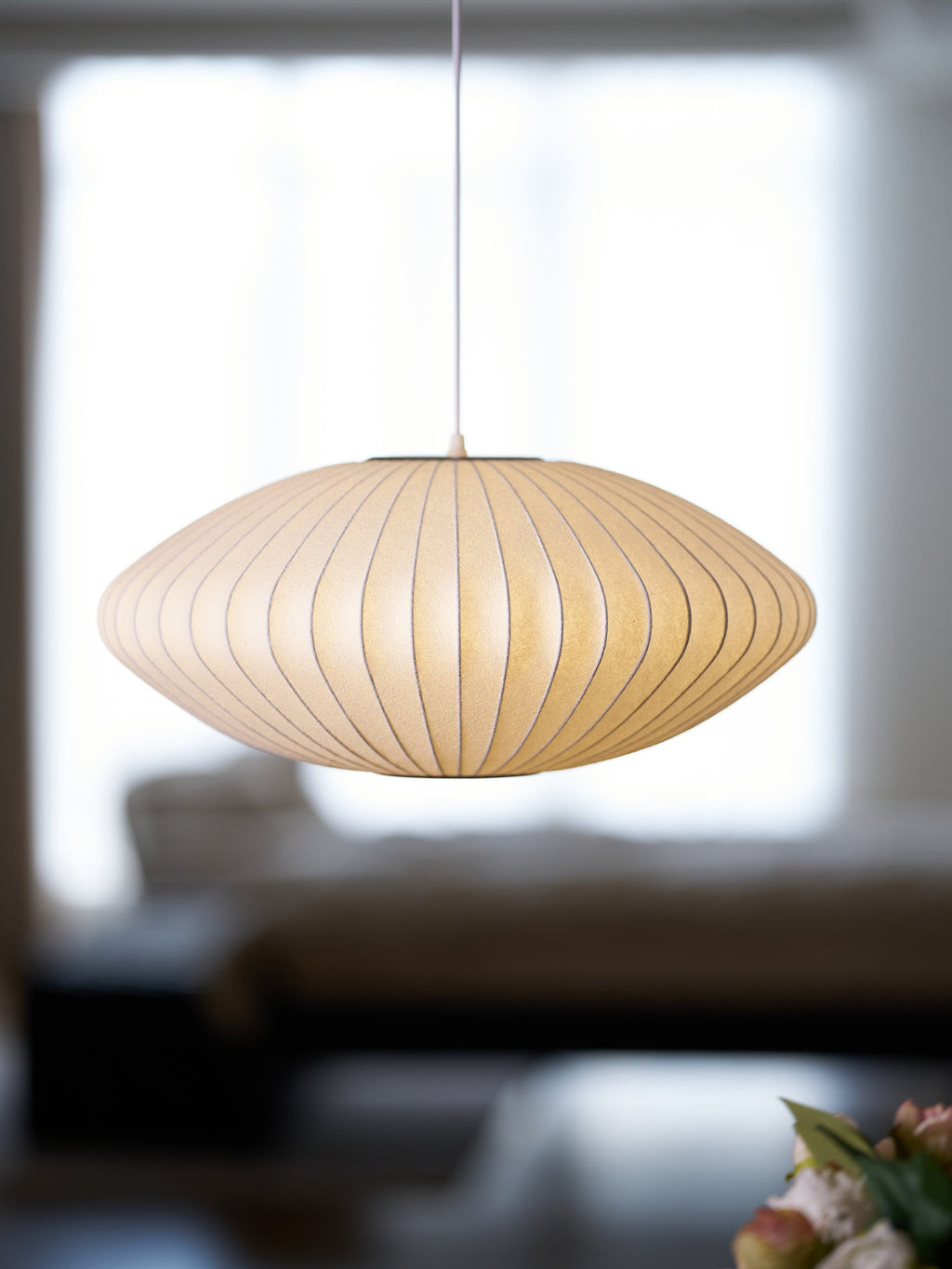 Crisscross Bubble Pendant Light