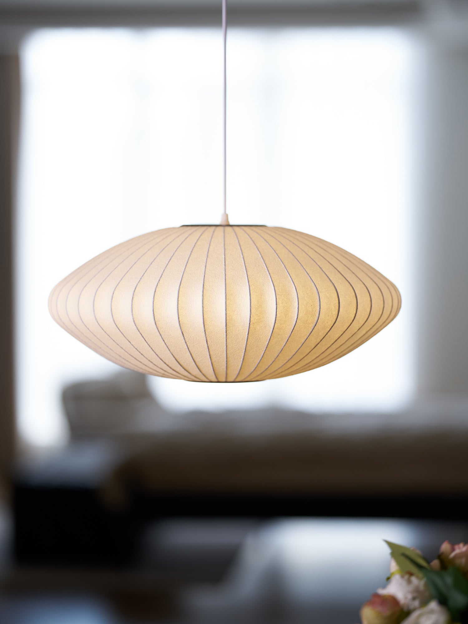 Crisscross Bubble Pendant Light