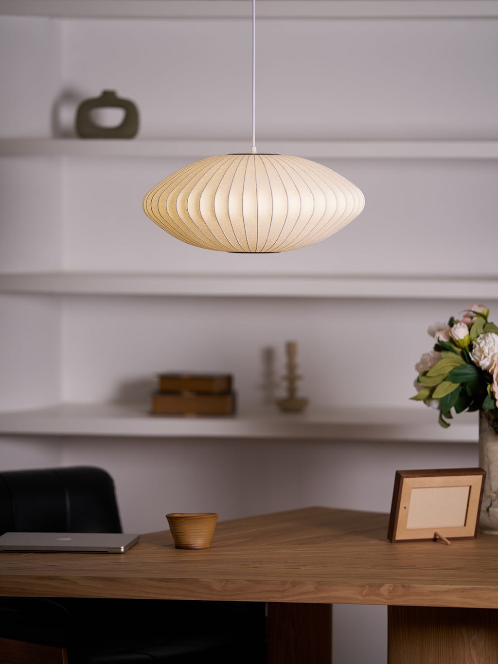 Crisscross Bubble Pendant Light