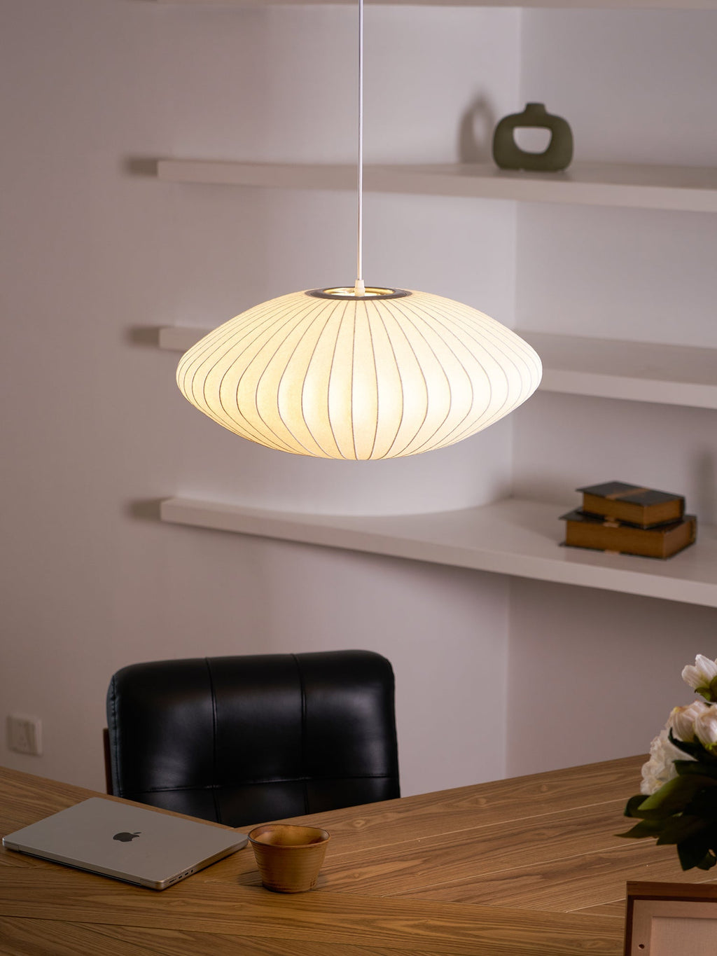 Crisscross Bubble Pendant Light