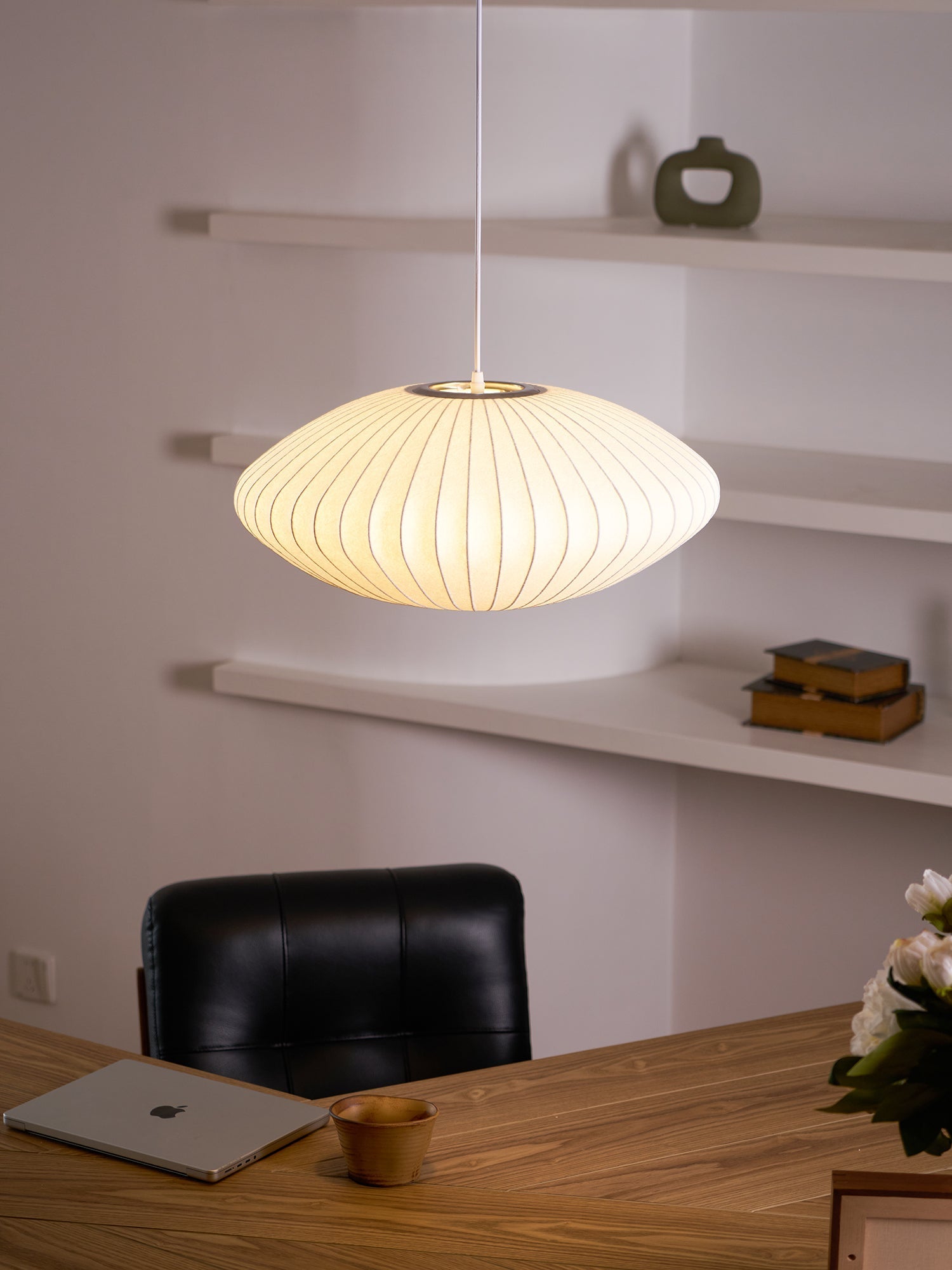 Crisscross Bubble Pendant Light