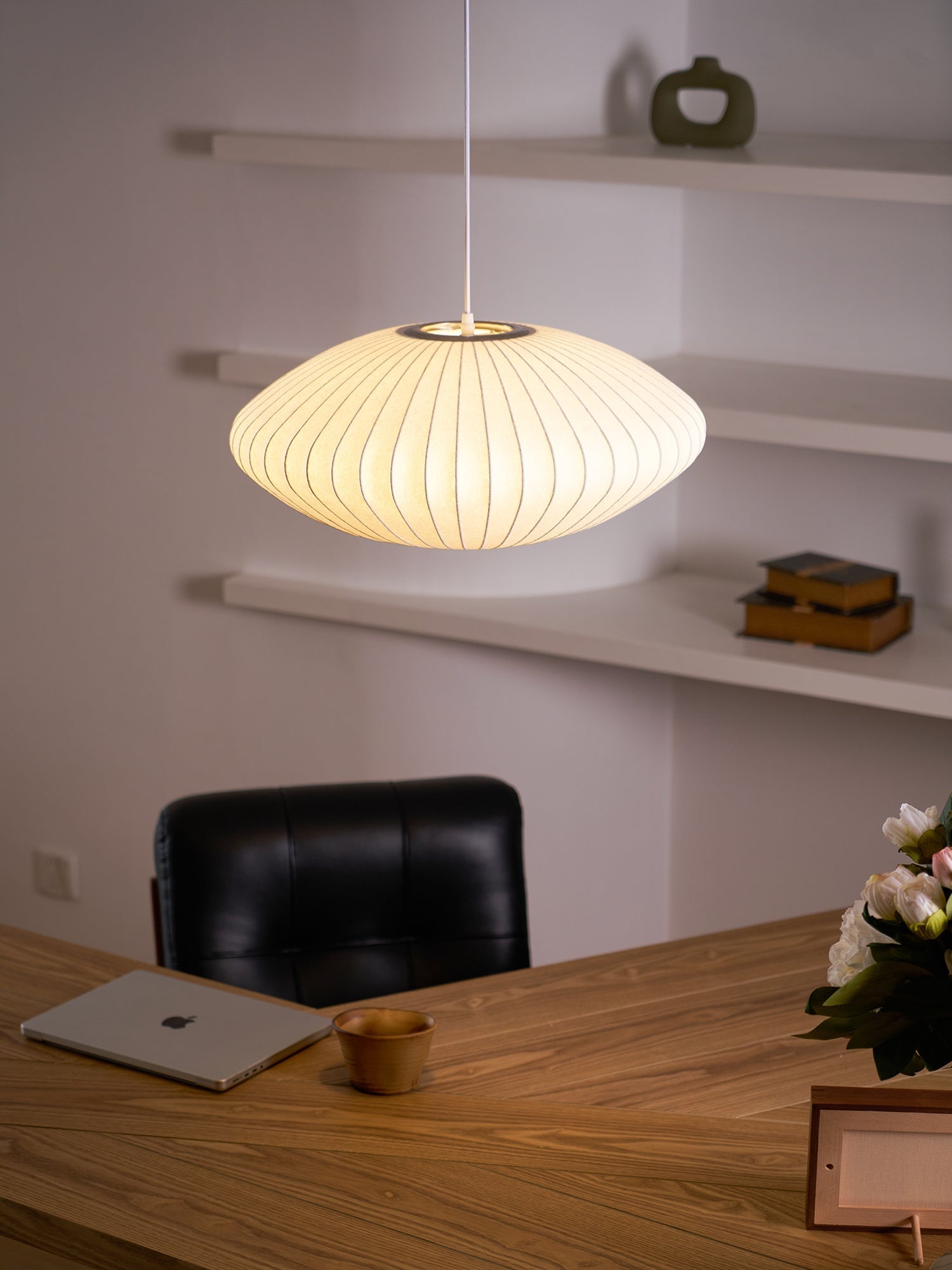 Crisscross Bubble Pendant Light