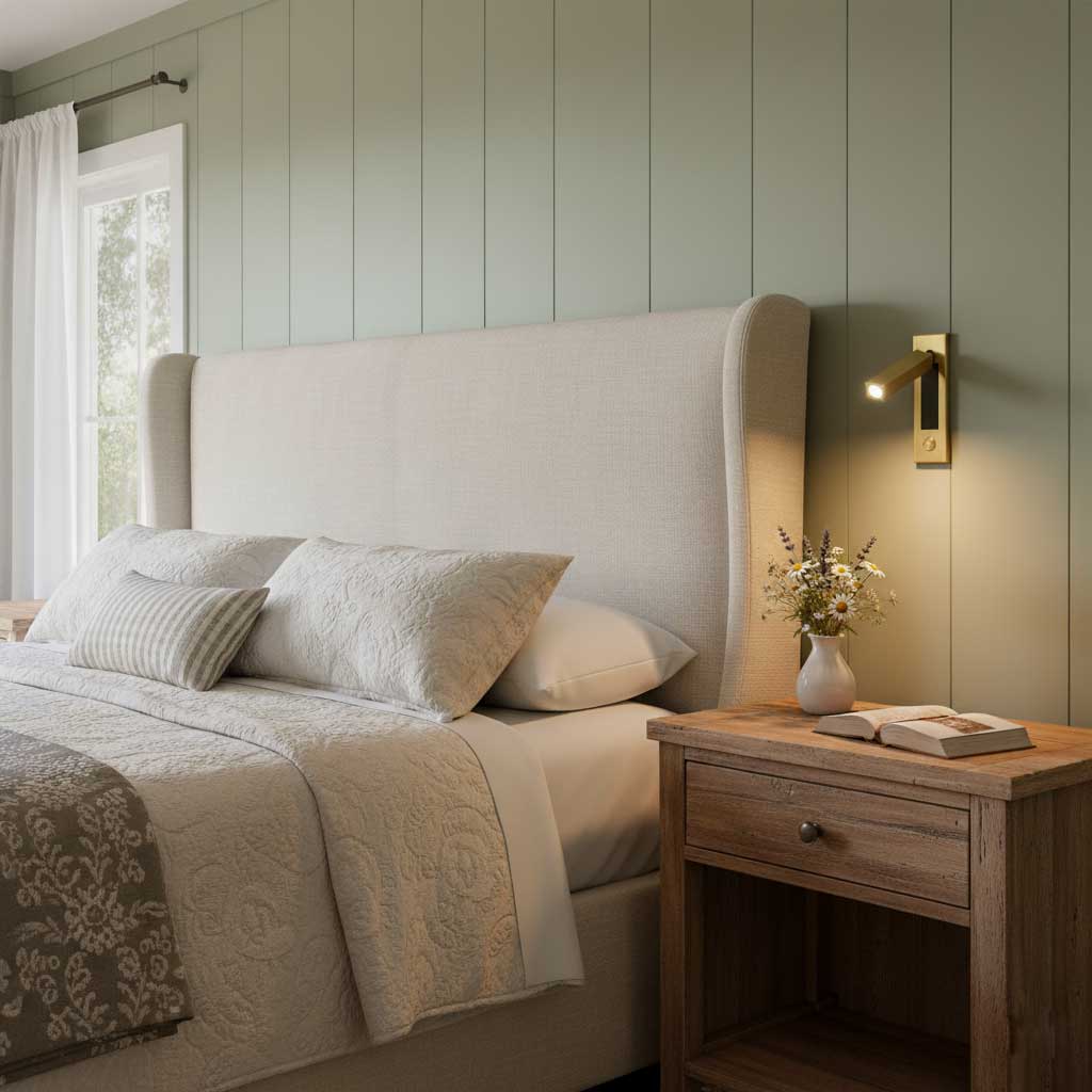 Embedded Bedside Sconce