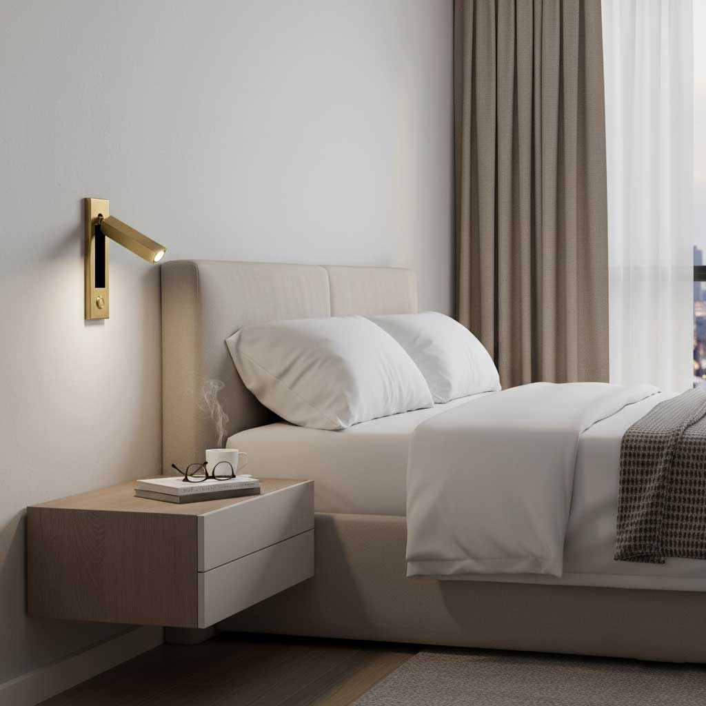 Embedded Bedside Sconce