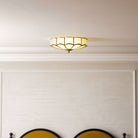 Flower Shape Glass Recessed Ceiling Light