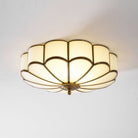 Flower Shape Glass Recessed Ceiling Light