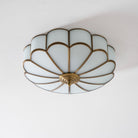 Flower Shape Glass Recessed Ceiling Light