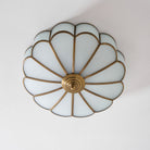 Flower Shape Glass Recessed Ceiling Light