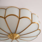 Flower Shape Glass Recessed Ceiling Light