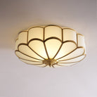 Flower Shape Glass Recessed Ceiling Light