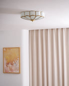 Flower Shape Glass Recessed Ceiling Light