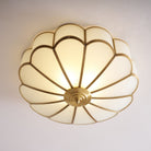 Flower Shape Glass Recessed Ceiling Light