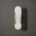 Oblong Alabaster Wall Sconce