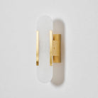 Oblong Alabaster Wall Sconce