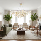Horizon Bloom Gingko Chandelier