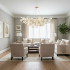 Horizon Bloom Gingko Chandelier