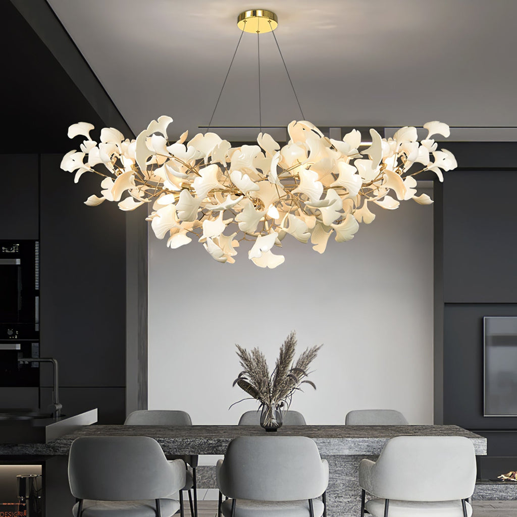 Horizon Bloom Gingko Chandelier