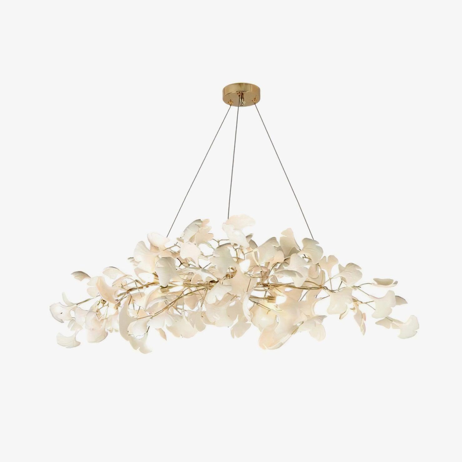 Gingko Plume Chandelier