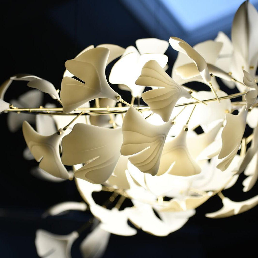 Gingko Plume Chandelier
