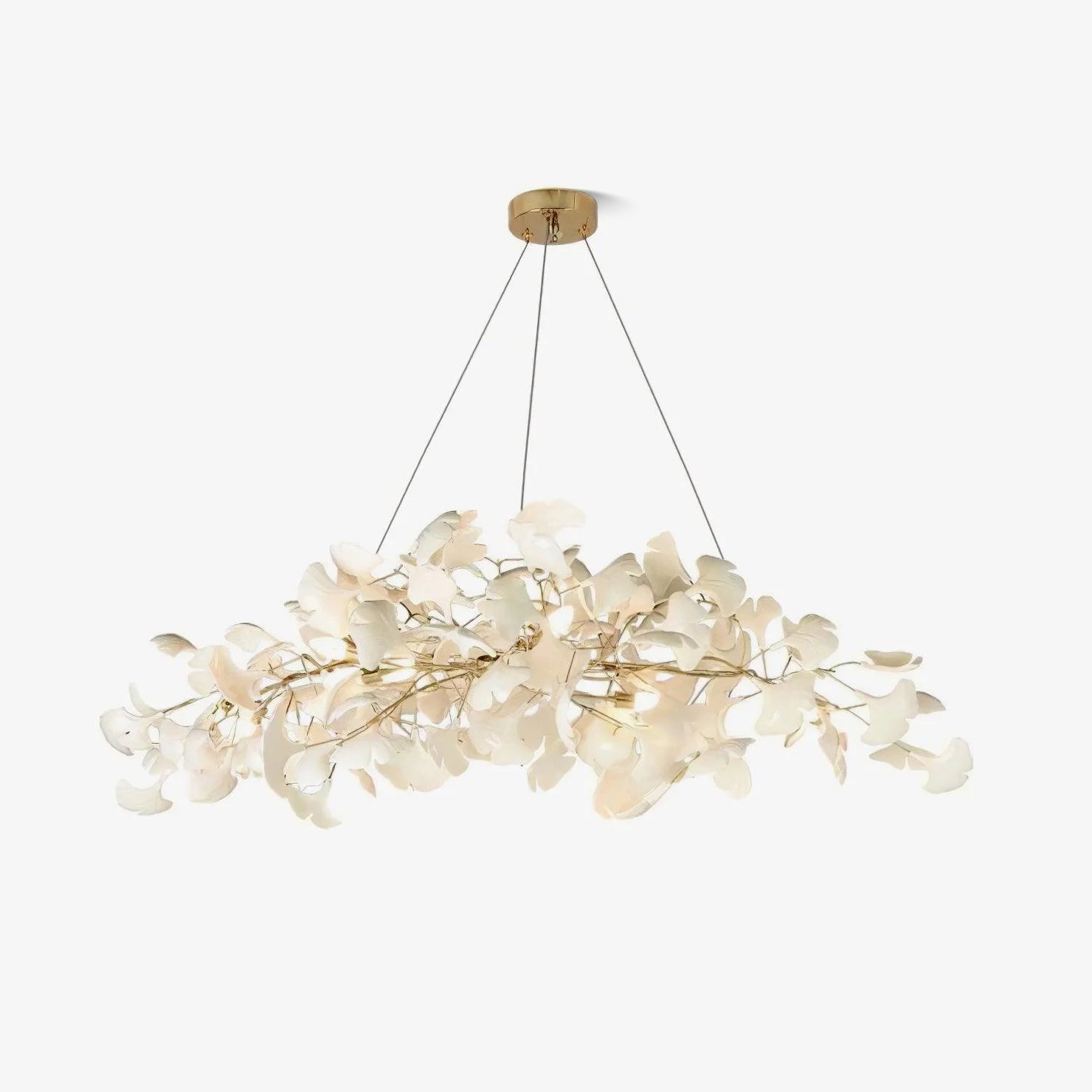 Gingko Plume Chandelier