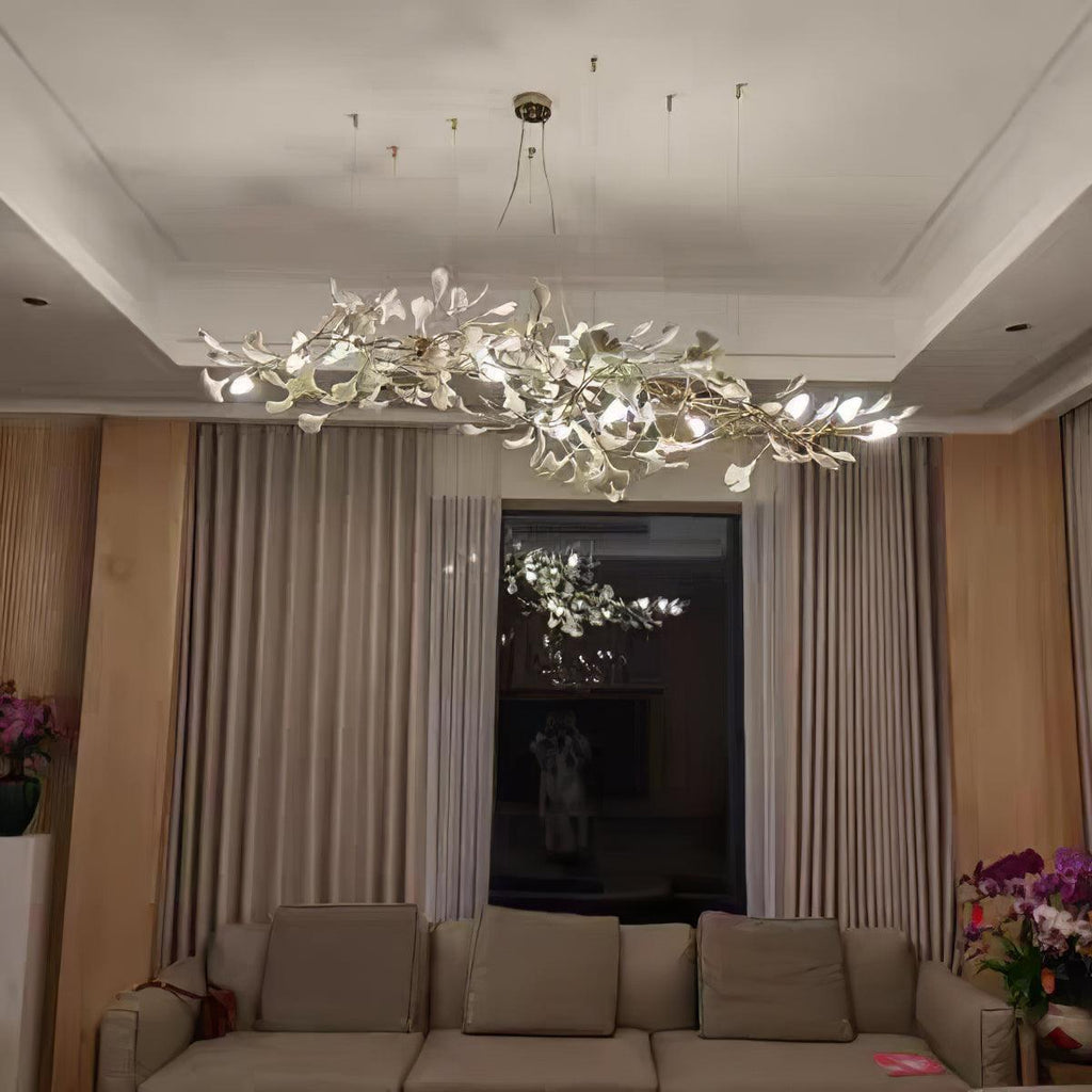 Horizon Bloom Gingko Chandelier