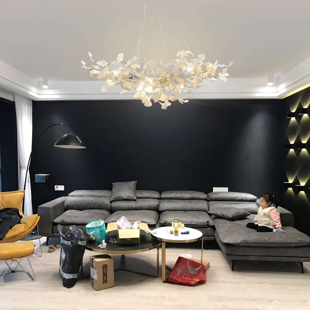 Horizon Bloom Gingko Chandelier