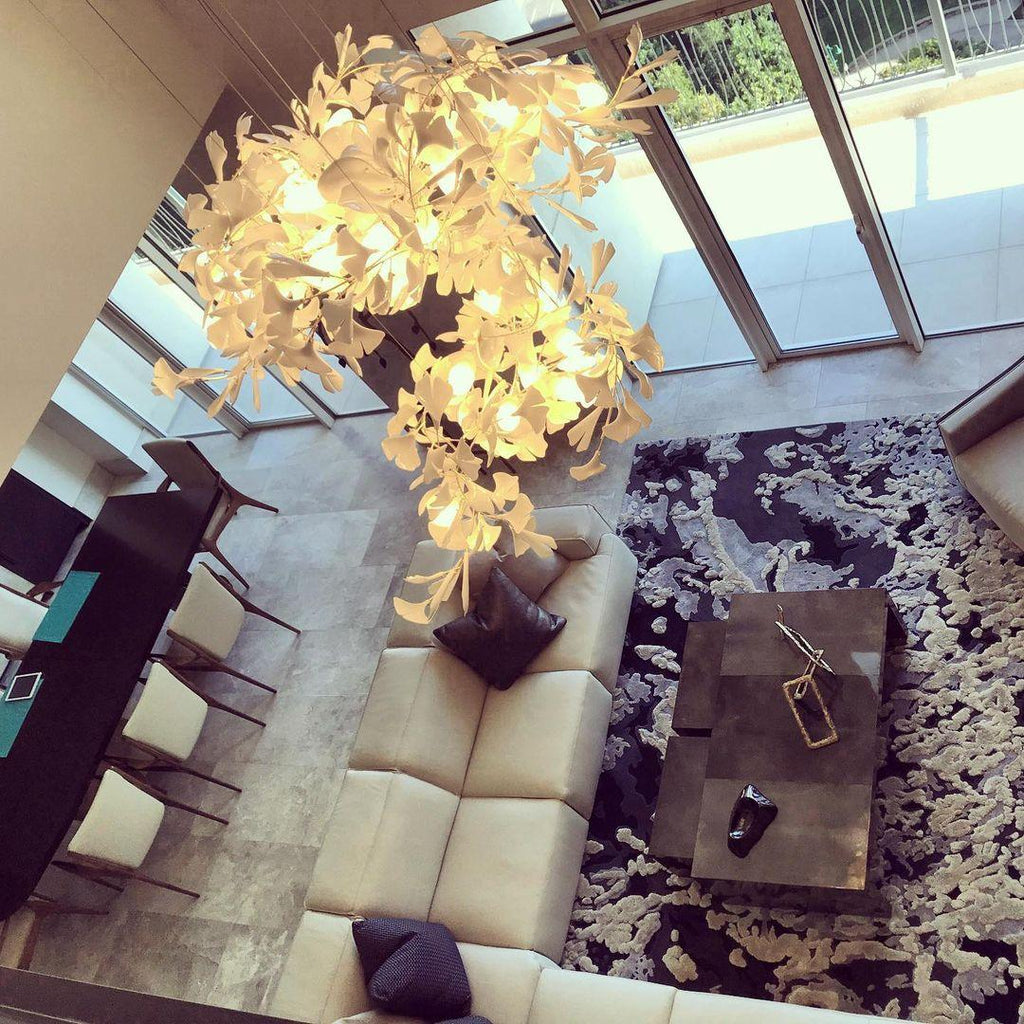 Horizon Bloom Gingko Chandelier