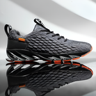 Men’s Running Shoes – Knit Sneakers with Grip Sole