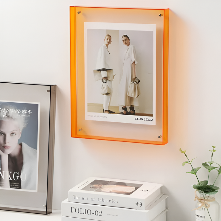 Frameless Transparent Photo Frame