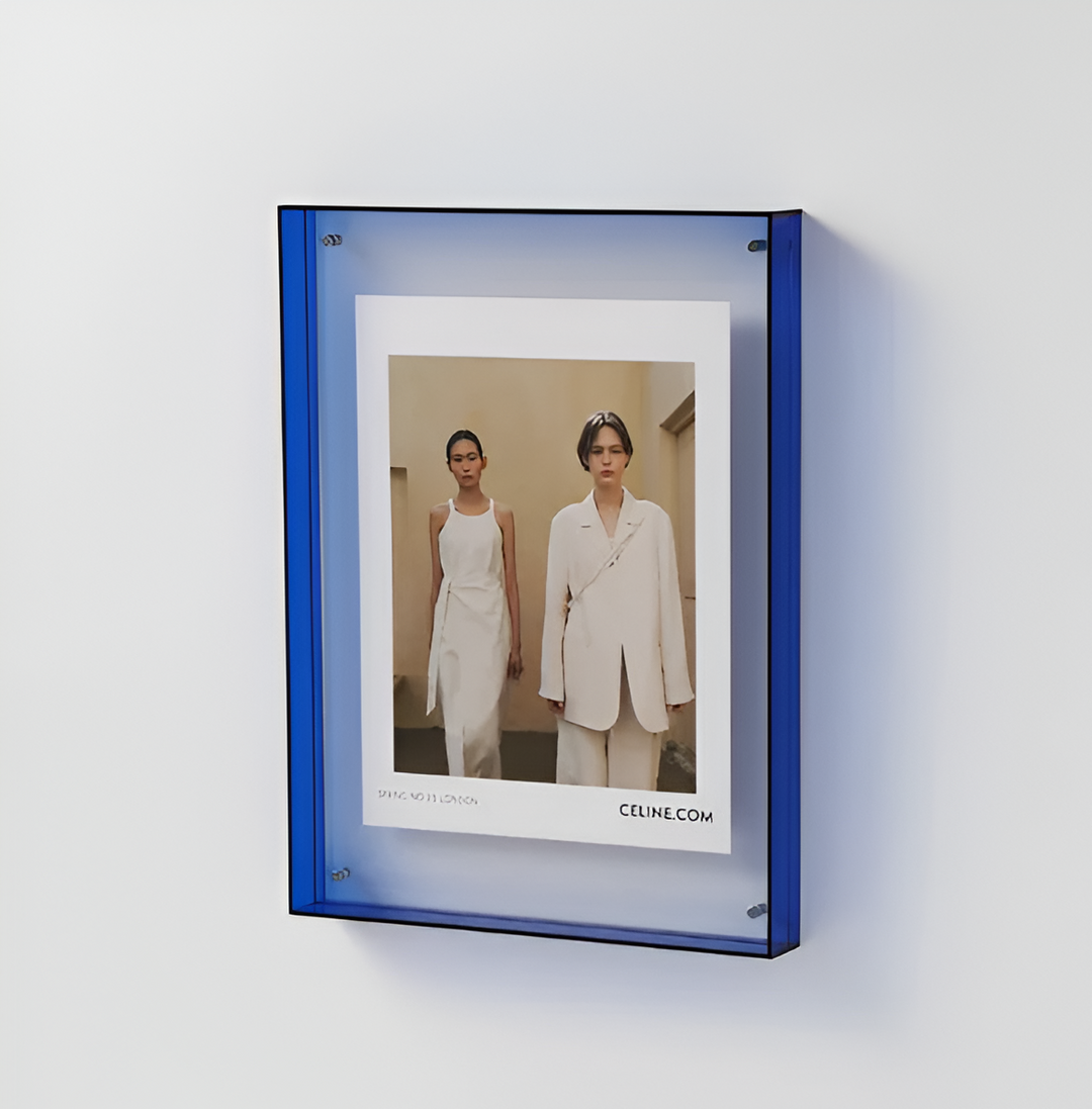 Frameless Transparent Photo Frame