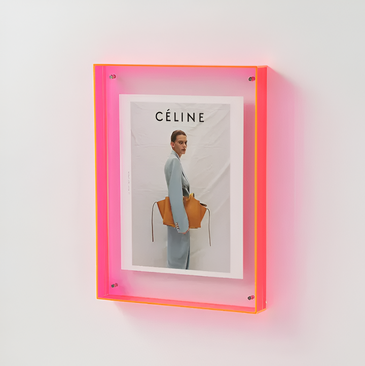 Frameless Transparent Photo Frame